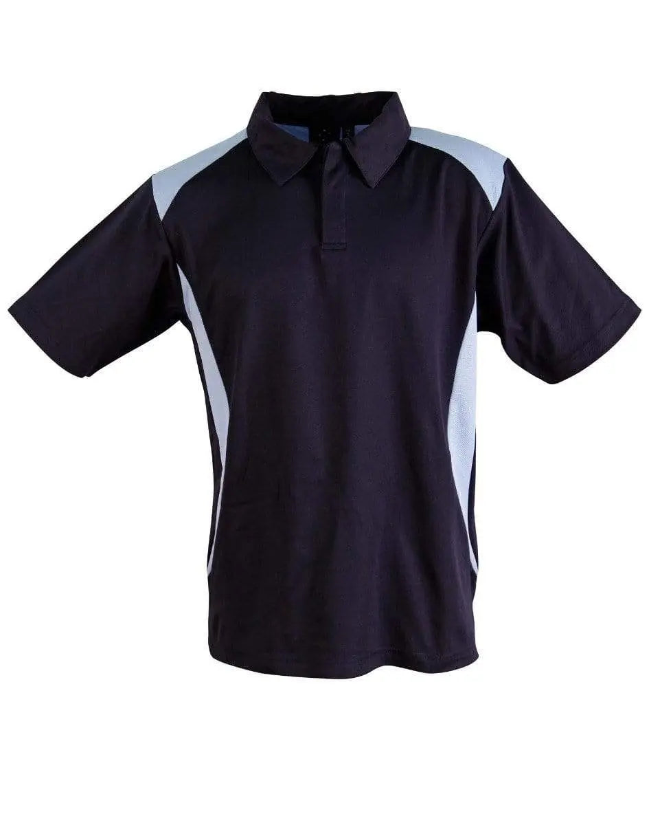 WINNING SPIRIT Winner Men's polo shirt PS31 Casual Wear Winning Spirit Navy/Sky XS